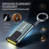Multi-Mode Lighting Rechargeable Keychain Light LED Clip On Hat Light  Everyday Carry