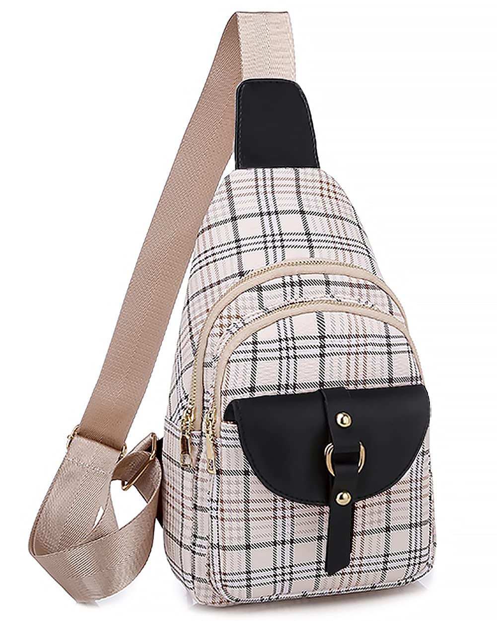

Crossbody body shoulder bag for earphone faux compact and large long wallet for crossbody bag [KUTETOUT] bag, bag, women, hole, leather, capacity, чорний