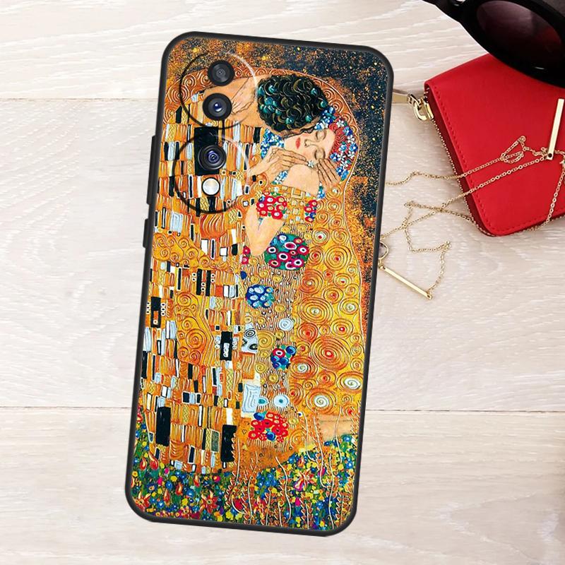 The Kiss Gustav Klimt Painting Case For Honor Magic 8 5 6 7 Lite X9a X9b X9c X9d X8b X8c Win RT 50 70 90 200 400 Pro Cover
