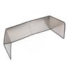 4 Sided Oil Splatter Guard Stainless Steel Heat Insulation Splashing Proof Screen for Kitchen