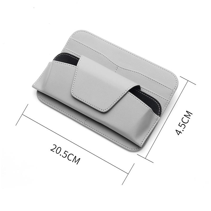 Car Glasses Case Auto Sun Visor Glasses Holder Sunglasses Clip For SEAT ST FR Ibiza Toledo Leon Exeo Mk3 Mk2 Arona Ateca Altea