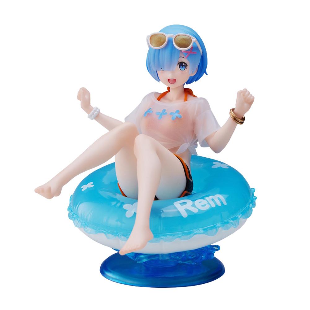RE:0 Anime Figure Rem Figure Rem swimsuit action figures Doll PVC Model Toys Adult Ornament Collection Statue boy girl Gifts10cm 10cm