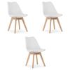 MARK Chair White X 3