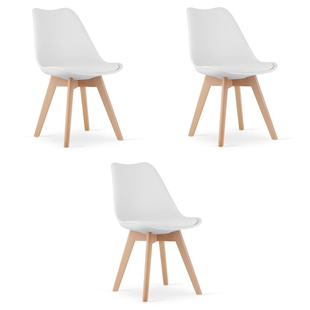 MARK Chair White X 3