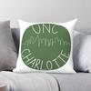 Charlotte Skyline Unc Charlotte Square Pillowcase Polyester Linen Velvet Creative Zip Decor Car Cushion Case X