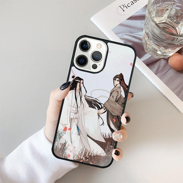 The Untamed Wei Wuxian Lan Wangji Cute Phone Case Cover For iPhone 17 Air 15 16 Pro Max 14 13 12 11 Pro Max Plus