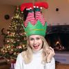Creative Christmas Clown Hat for Adults and Children - Red Pant Leg Design for Party Fun