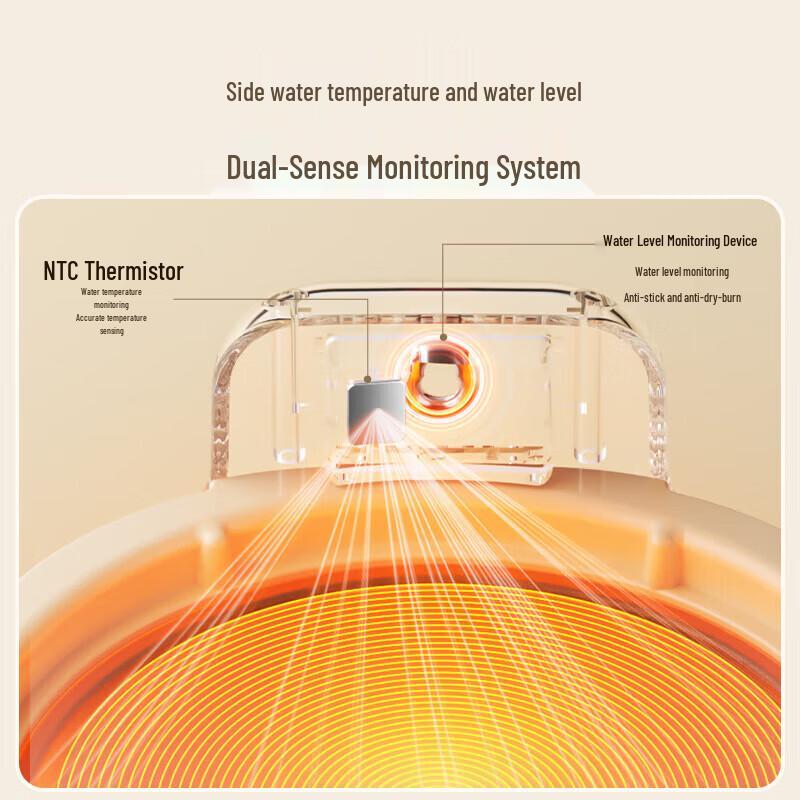 BEAR 1L All-Glass Smart Tea & Health Kettle