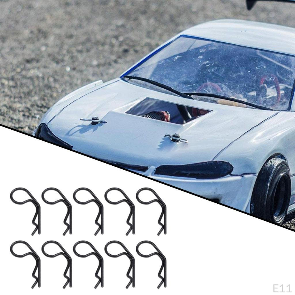 10pcs RC Body Clips Pins R-Pin for 1/8 1/10 1/12 Vehicle Car Decor