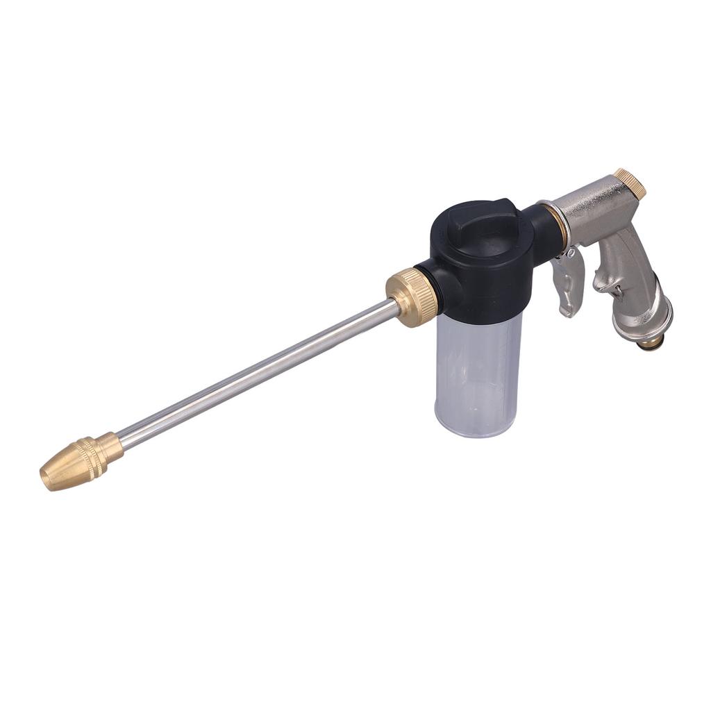 High Pressure Water Gun Garden Hose Wand Nozzle Sprayer Foam Washer Spray Cleaning Tool