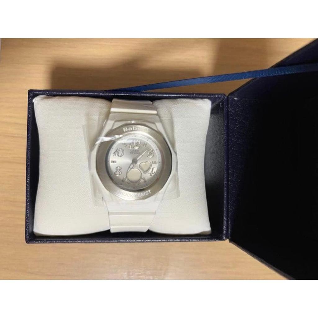Used [New Unused] CASIO Baby-G White Analog Watch Main Unit