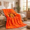 Manchester United Print Flannel Blanket Soft Warm Sofa Bed Throw Blanket For Home Office Bedroom