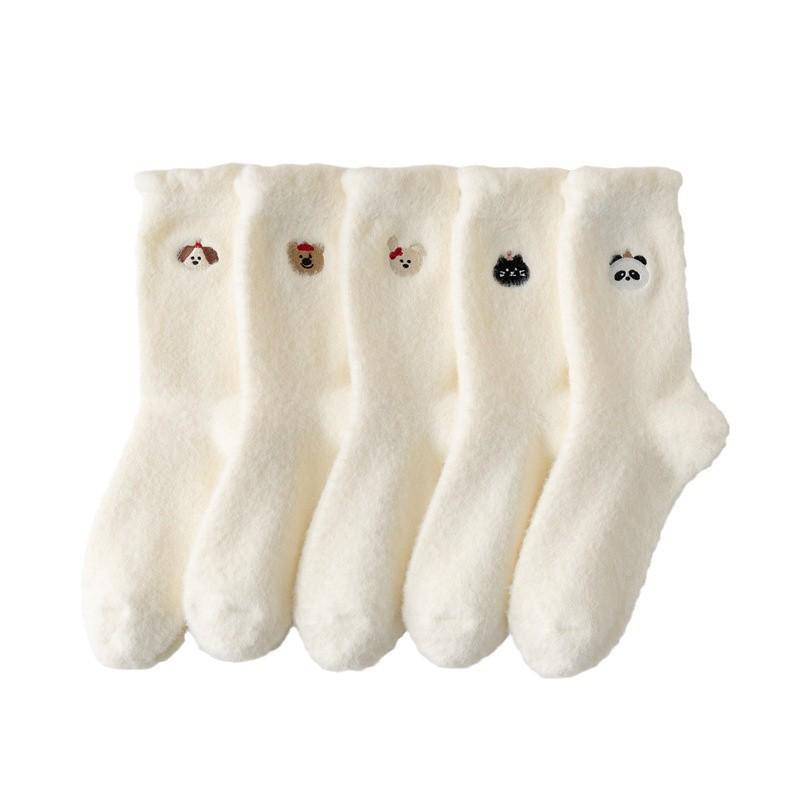 

Women s Plush Socks - Autumn/Winter Thick Fleece, Warm & Cozy