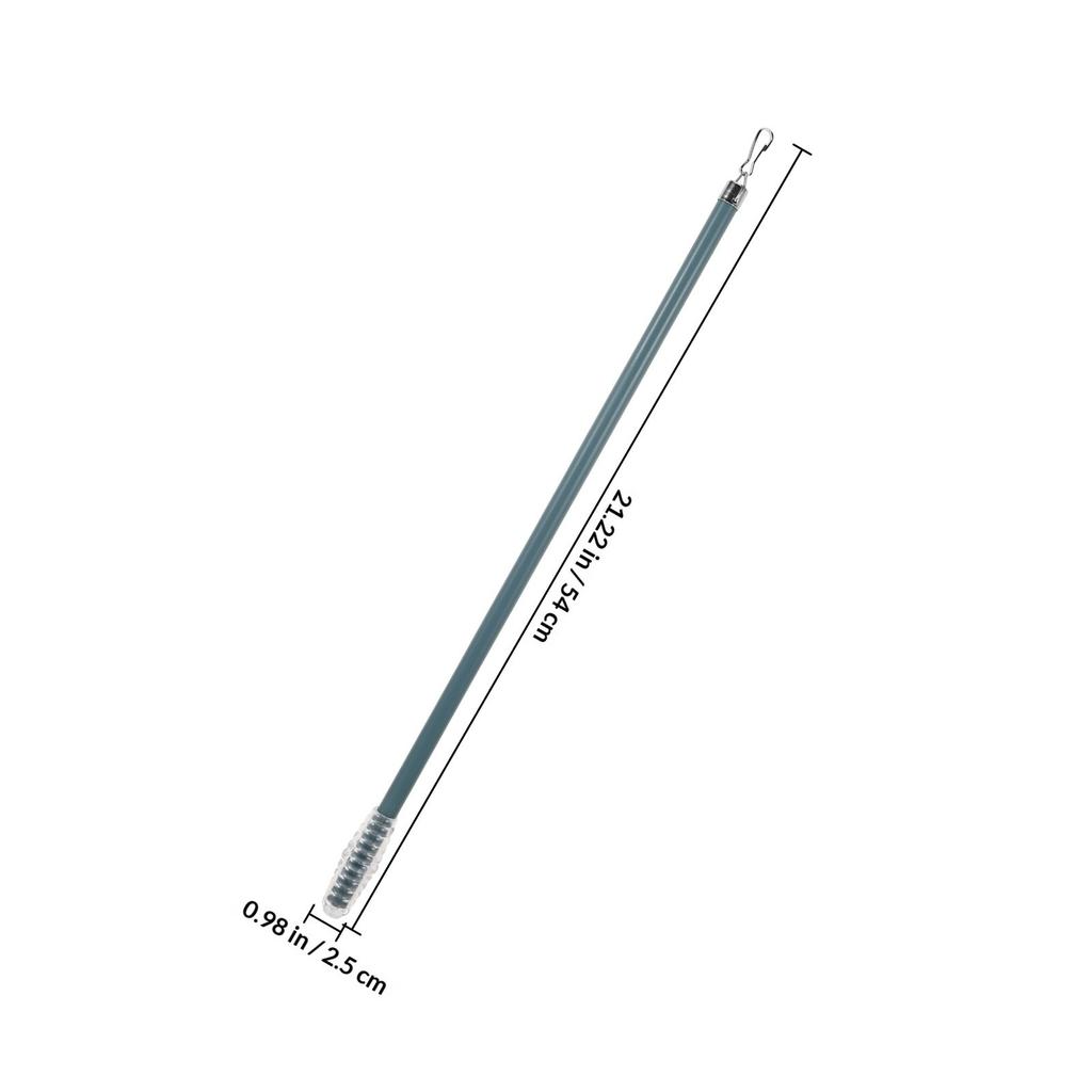 Aluminium Alloy Drapery Pull Rod Lightweight Sturdy Curtain Pull Wand Easy Operation Long Curtain Rod Drapery Wand