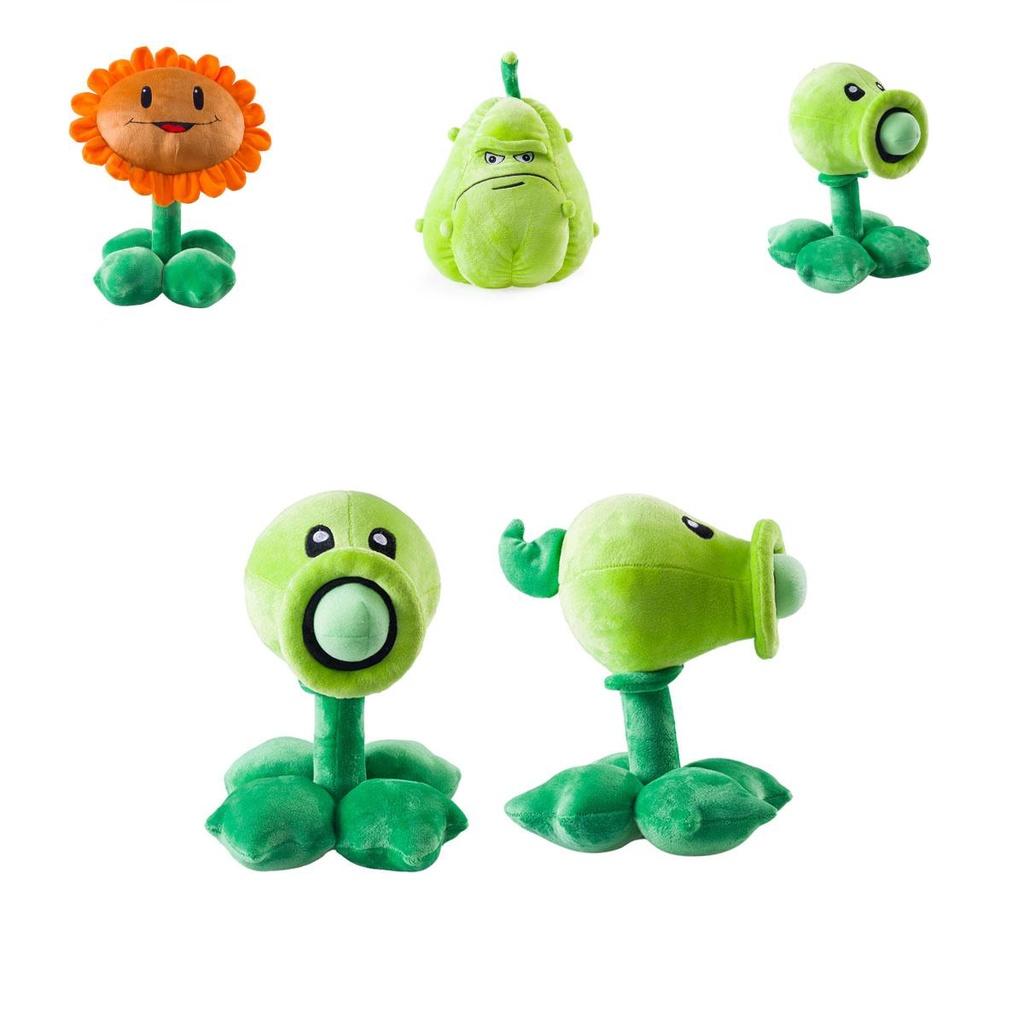 Pflanzen vs. Premium-Qualität. Zombies Sonnenblume Melone Erbsen Plüschtier Weiche Stoffpuppe Perfekt für Kinder