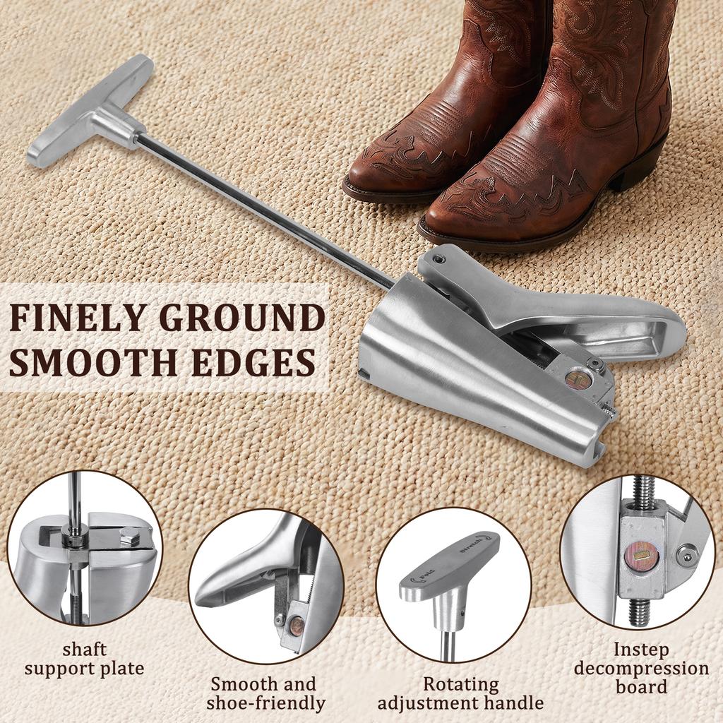 1PC Boot Calf Shaft Stretcher for Women & Men Calf Boot Stretcher Relieves Tightness for Western Cowboy Hiking Work Riding Boots