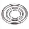 M4 M8 Yoga Hanging Rings Anti Corrosion O Rings Load Bearing Stainless Steel Rings  Yoga Training