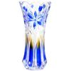 Luxuriöse, leicht transparente Glasvase für frische Blumenarrangements – Kreative hydroponische Heimdekoration