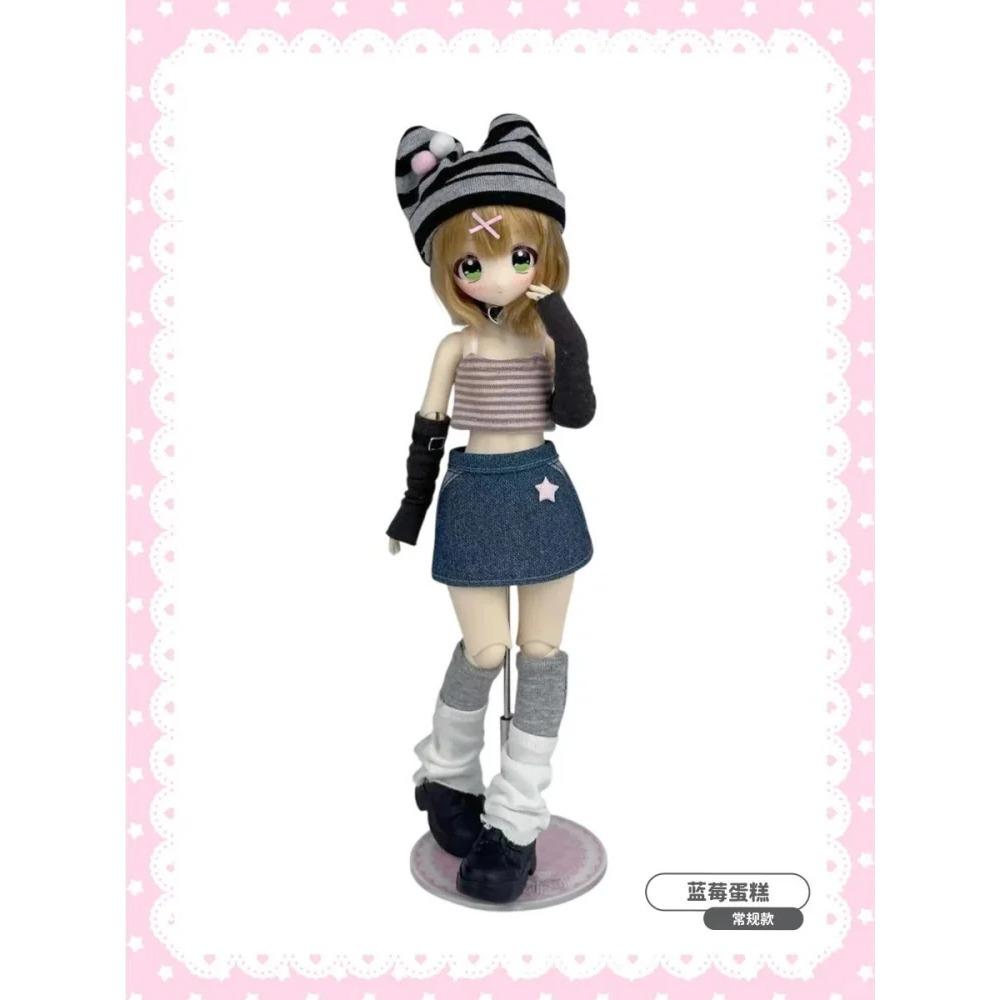 Authen1/6 Bjd Scatola Cieca Miralab Serie Non Toccare la Mia Frangia Bambola Articolata Mobile Set Trapianto Capelli in Gomma
