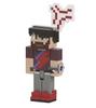 Jeu d'assemblage - mattel minecraft - figurines articulées - 2 accessoires - multicolore
