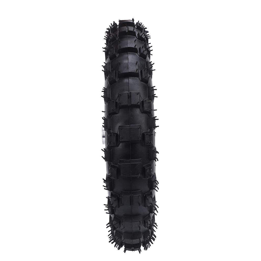 2.5 10 Front Wheel Tire with Inner Tube Hub Rubber Wear Resistant 10inch Wheel Hub Tire for 49cc Small Off Road