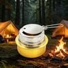 Fuels Fires Extinguishing Cover Stainless Steel Windproofed Flame Cover For Alcohols Stove With Heat Resistant Handle