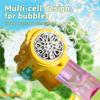 Bubble Children's Toy Small Steel Cannon Fully Automatic Bubble Blowing Outdoor Bubble Gun Without Battery Bubble Water