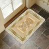 Black Gold Marble Patterned Door Mat WELCOME Rug Living Room Bedroom Entry Doormat Nonslip Floor Mat Sofa Foot Mat Kitchen Mat