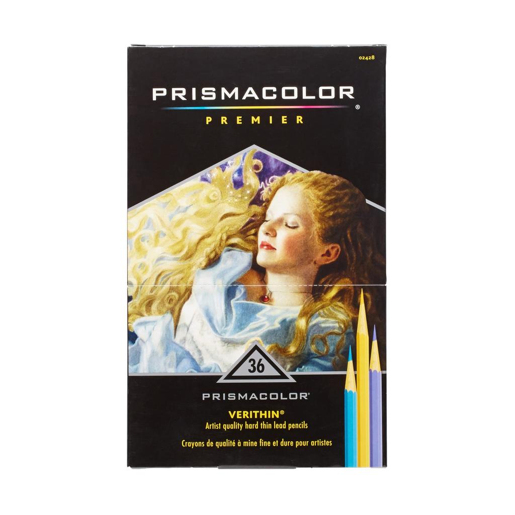 SANFORD Prismacolor Verithin Colored Pencils Multicolor 36 Pieces