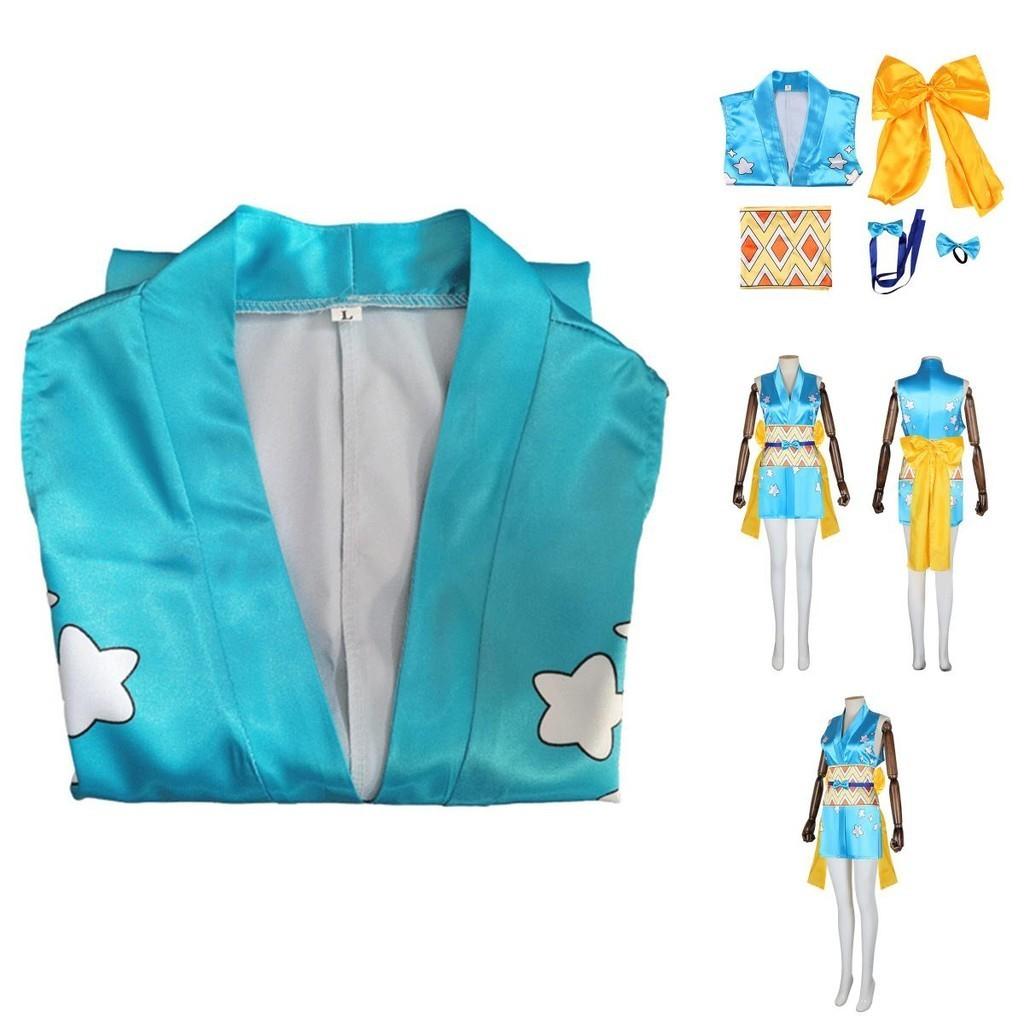 Authentic One Piece Nami Cosplay Suit Accurate Design Halloween Costume For Ladies