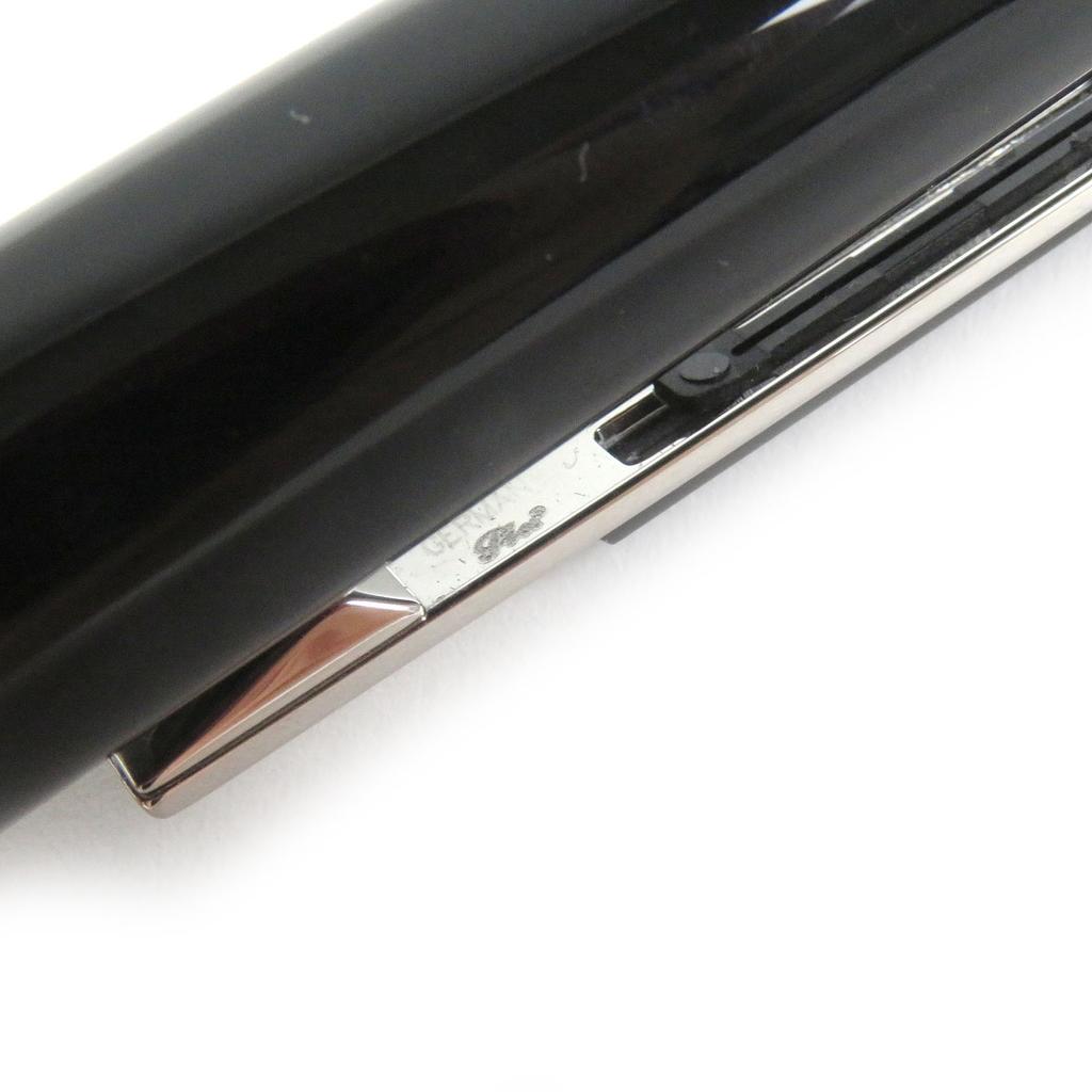 Excellent MONTBLANC Ballpoint Pen Donation Pen Sir Georg Solti Black Silver Mens Used