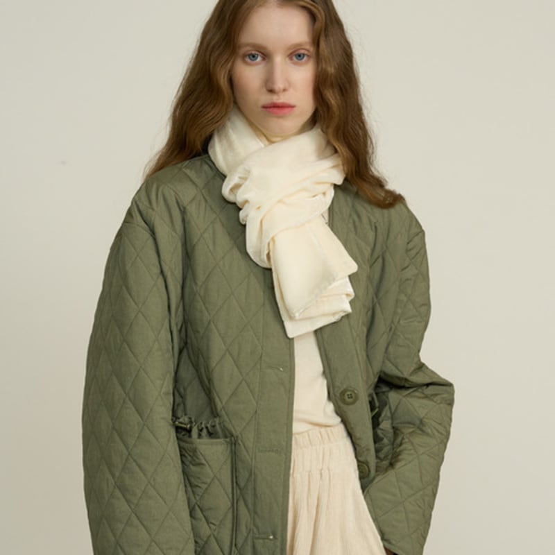 NEBELEVERYWEAR VELVET REVERSIBLE MUFFLER (5col)