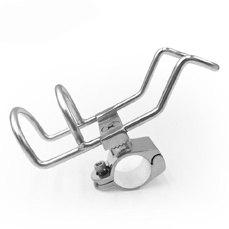 Stainless Steel Fishing Rod Holder Clamps On Marine Rod Holder Fishing Poles Bracket for Fishing Boats Kayaks Marine