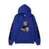 Jujutsu Kaisen Ryomen Sukuna Hoodie Unisex Fleece Sweatshirt Dual Sleeve Vertical Japanese Text Anime Color Character Pullover