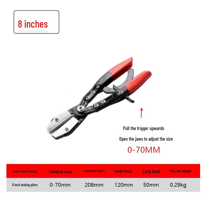 Car Oil Hose Sealing & Stop Pliers - Air Conditioning, Water, & Oil Hose Clamp Repair Tool