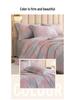 Duo Xi Ai Mei Autumn/Winter Sanded Cotton Bedding Set: 4-Piece Embroidered Quilt Cover, Bed Sheet Gift Set