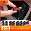 CFA1 AMG W220 For AMG Benz 4Pcs Aluminum Round Car Wheel Tire Valve Caps For Mercedes Benz W204 W205 W211 203 212 S E GLE GLS CLA GLC