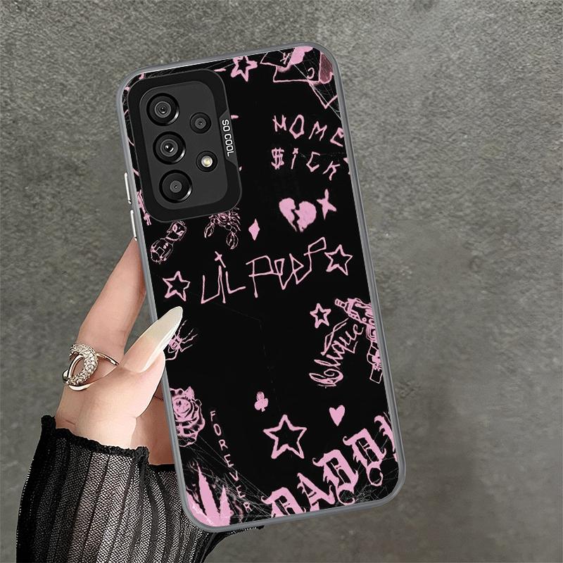 Lil Peep Hellboy Love Stoßfeste Handyhülle für Samsung A17 A16 A15 A14 A37 A57 A36 A56 A26 A35 A55 A25 A34 A54 A24 A13 A23 A33