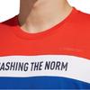 adidas Neo Sport Round Neck Straight T-Shirt Men Tops Red Blue EJ7073