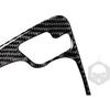 Auto Inner Decal Center Console Gear Shift Box Frame Panel Real Carbon Fiber Sticker Compatible with 3 Series E46 1998-2005 Car Interior Trim
