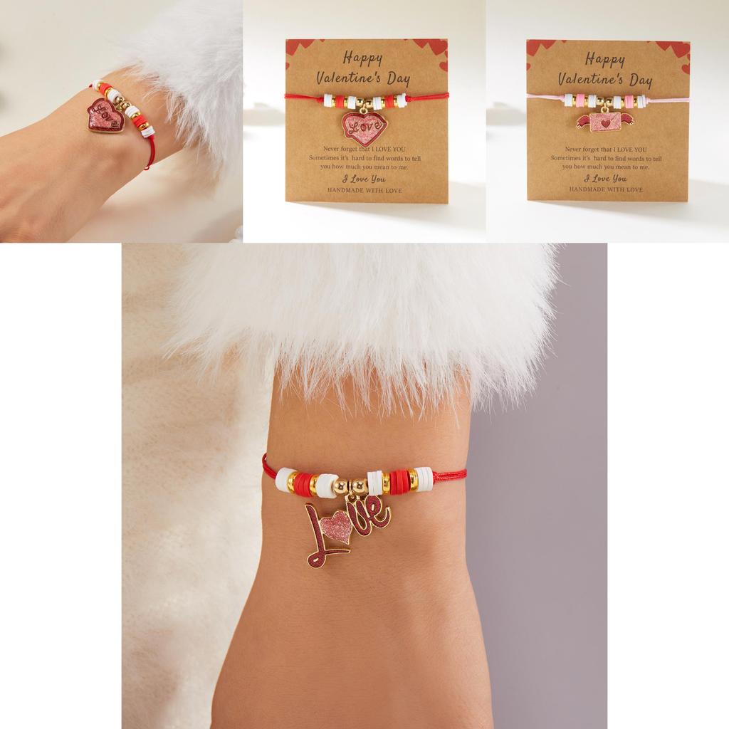 Handcrafted Star Heart Pattern Bracelet For Women Gift Weddings Summer Style