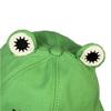 Cute Froggy Bucket Hat Panama Fishing Cap for Outdoor Sun Protection