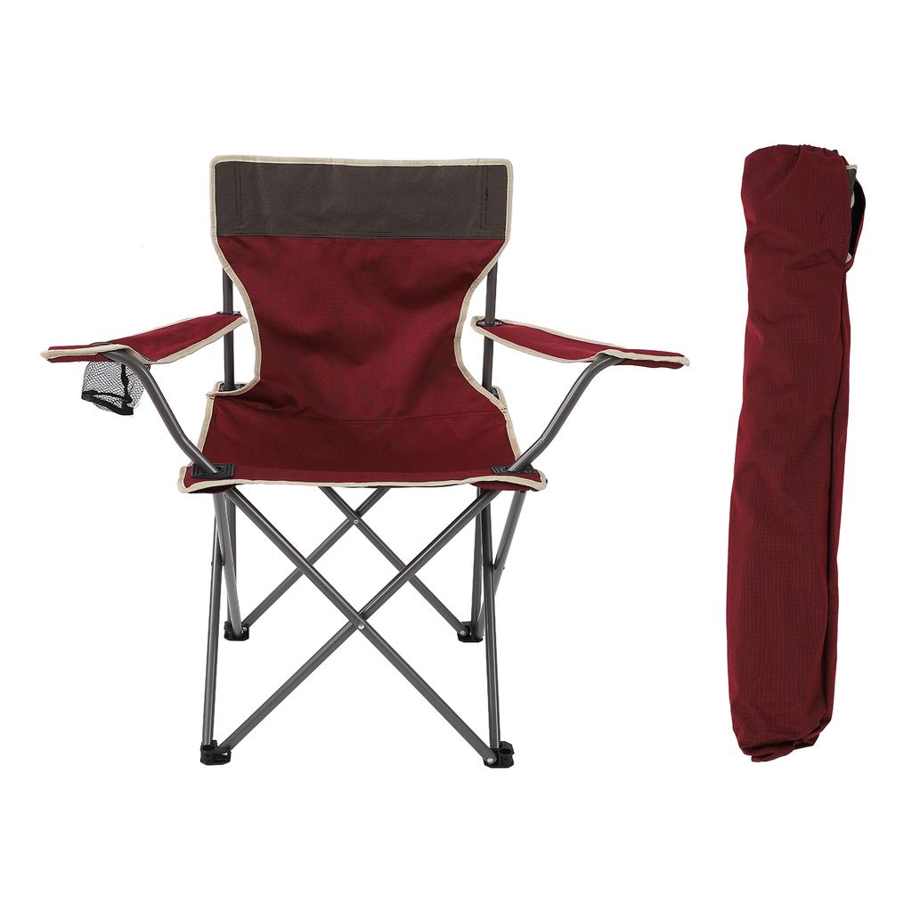 Outdoor-Klappstühle Oxford-Stoff Tragbarer Stuhl mit Aufbewahrungstasche für Wandern Camping Picknick