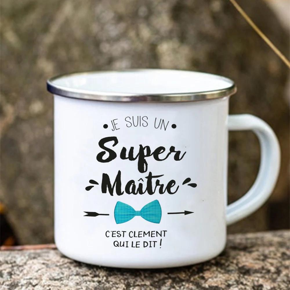 

Спасибо, супер-учительские кружки, креативные кофейные чашки, чашки для напитков, стаканы для воды, эмалированная кружка для кемпинга, школьная ручка для дома, посуда для питья, подарки для учителей 360ml