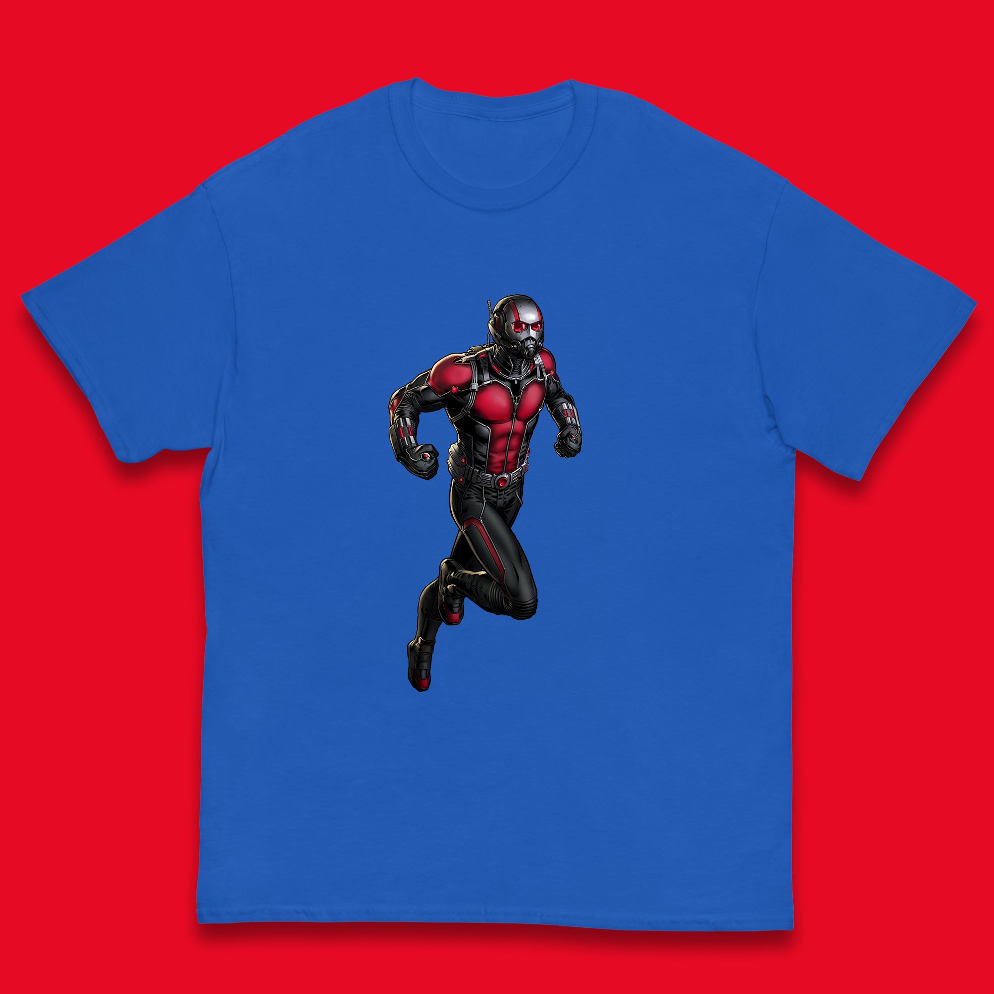Ant Man and The Wasp Marvel Comics American Superhero Ant Man In Action Ant-Man Costume Avengers Movie Kids T Shirt 150