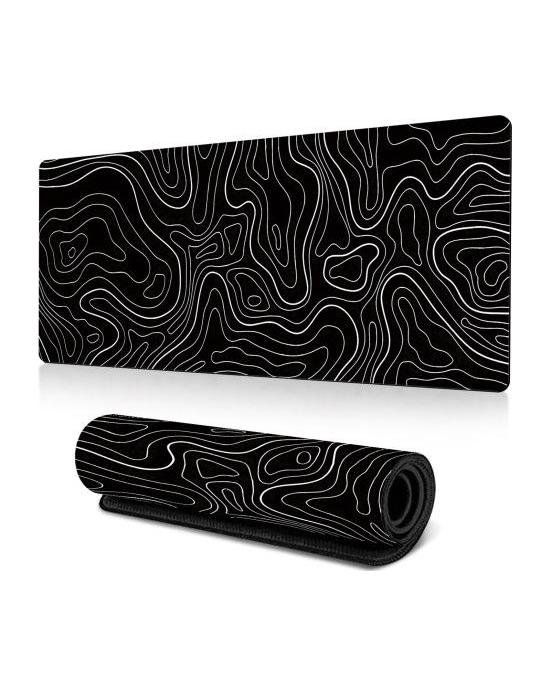 Large Gaming Mouse Pad Anti-Wear Full Desk Coverage Vibrant Color Graphic Design Mouse Keyboard Desk Mat