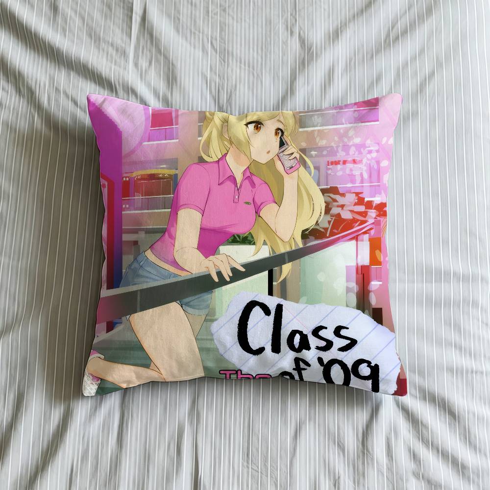 Game Cclass Of 09 Pillow Gift Home Office Decoration Bedroom Sofa Car Cushion Cover Case 45x45