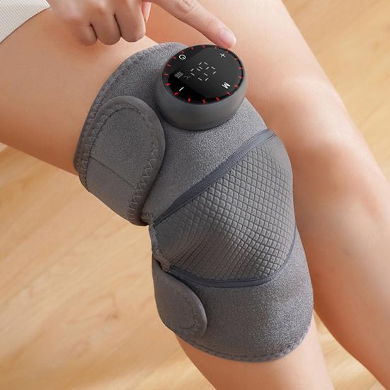 Knie-Massagepads 3 Vibrationsmodi 5 Heizstufen Einstellung 3D Surround Sofort