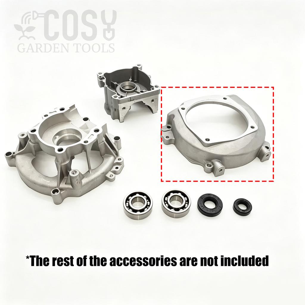 Flywheel Fan Clutch Cover Housing for CG430/330/520 Engine 1E40F-5 Trimmers Brush Cutter