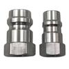 Universal 12 to R134a Service Port Adapter Valves Set with Protective Cap Car Conversion Valves for 508 Compressor